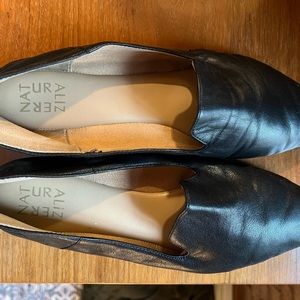 Black Leather Loafers